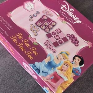 3 Yrs + Disney Princess Tic Tac Toe Game - Pink and Purple